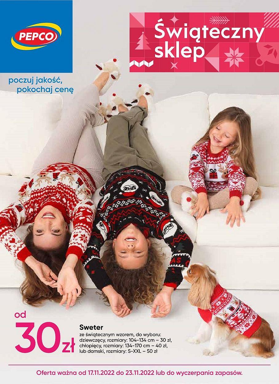 Gazetka promocyjna Pepco str. 1